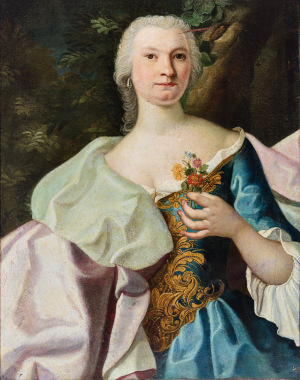 Portrétista 18. století | Portrét šlechtičny