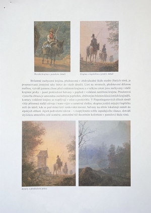 Piepenhagen August Bedřich | Krajina s kapličkou a jezdci