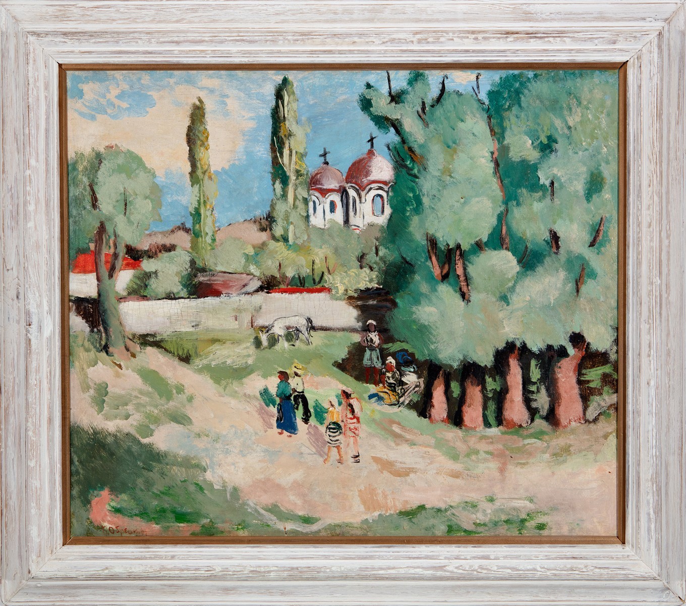 Yordanov Bencho Obreshkov (1899 - 1970) - Motiv z Bulharska