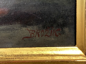 Brožík Václav | Muž v oděvu 17. století