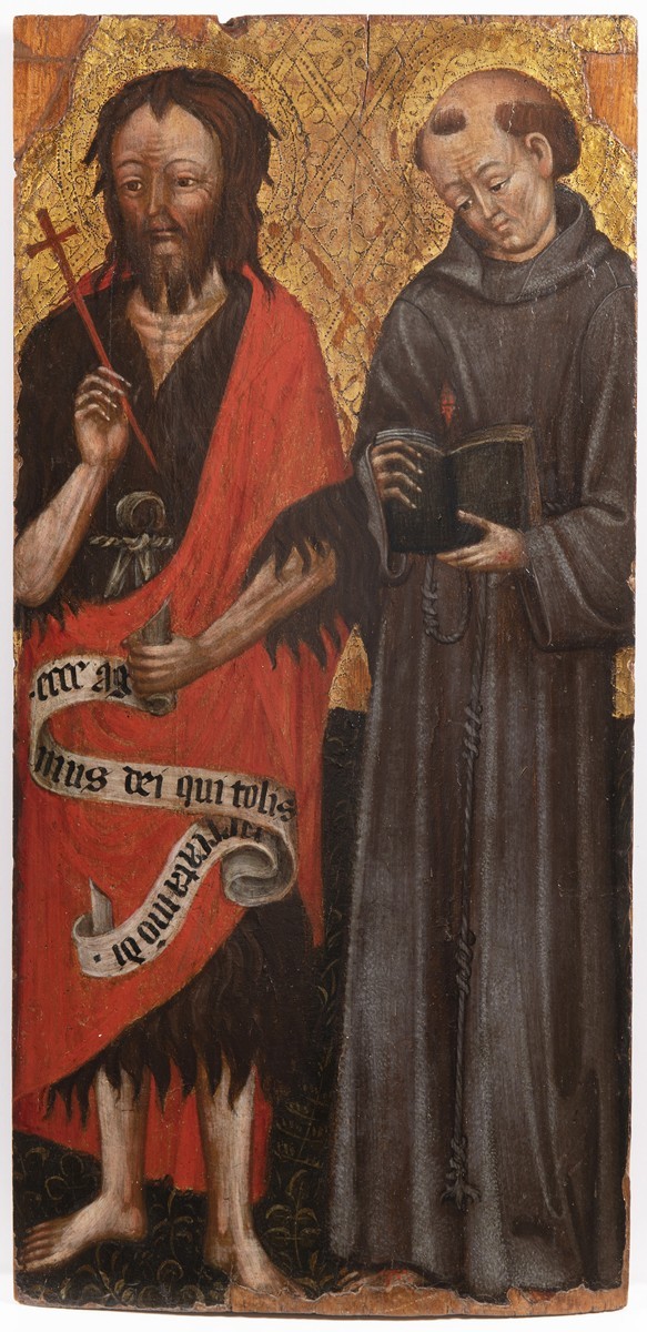 Sv. Jan Křtitel a sv. František z Assisi