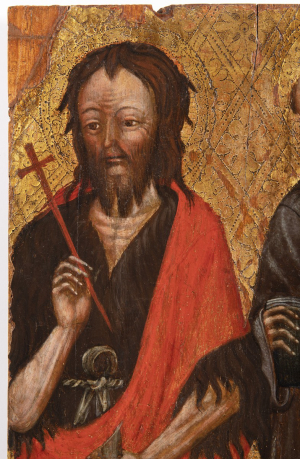 Sv. Jan Křtitel a sv. František z Assisi