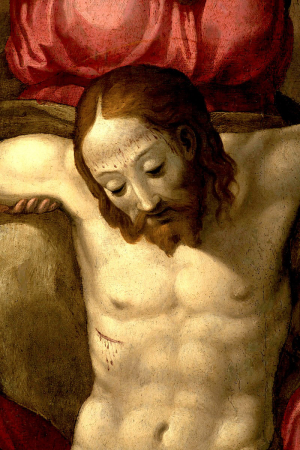 Pietà se dvěma anděly