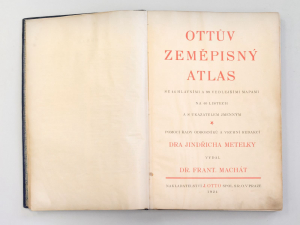 "Ottův zeměpisný atlas"