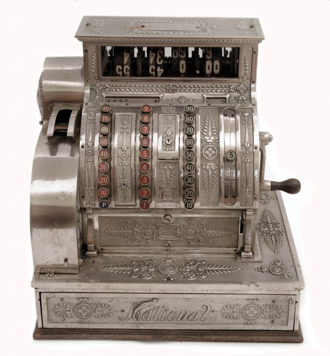 Mechanická pokladna National Cash Register 