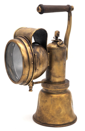 Karbidová nádražní lampa