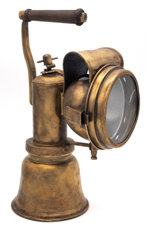Karbidová nádražní lampa