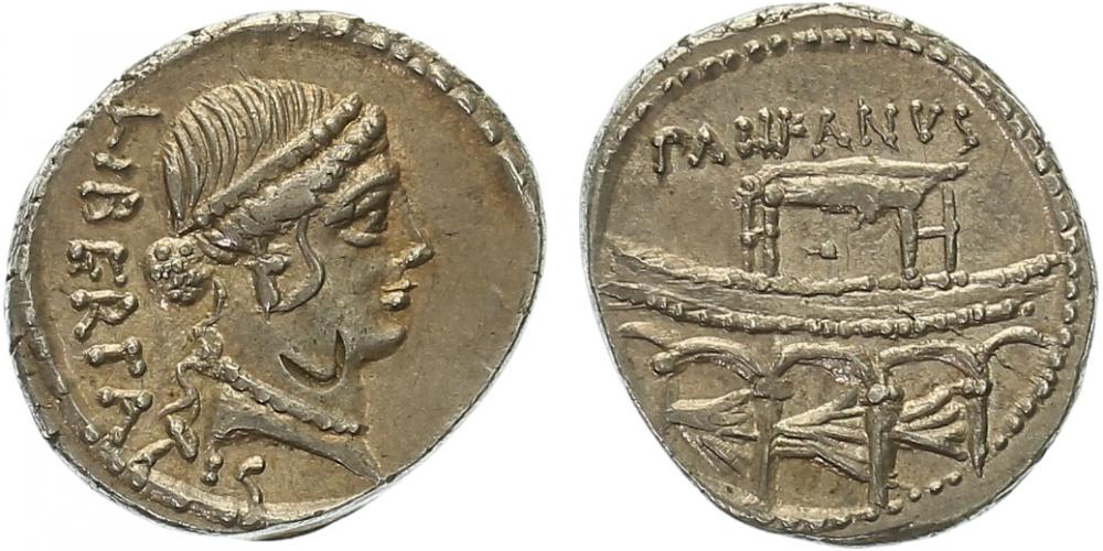 Lollius Palikanus, 45 př. Kr.