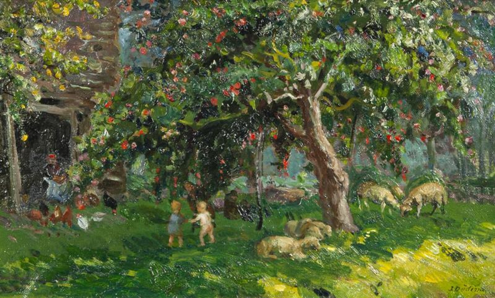 Dědina Jan - Letní odpoledne na statku