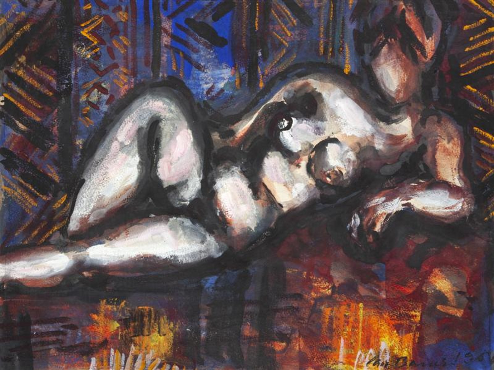 Bauch Jan - Ležící akt