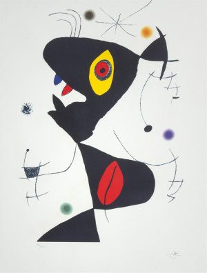 Miró Joan - Z Cyklu Óda na Joana Miró