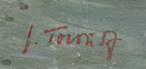 Toroň Jiří - Pohled na Prahu