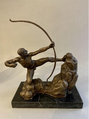 Bourdelle Emile Antoine - Herakles napínající luk