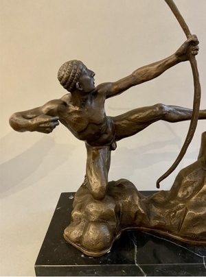 Bourdelle Emile Antoine - Herakles napínající luk