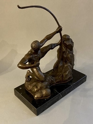 Bourdelle Emile Antoine - Herakles napínající luk