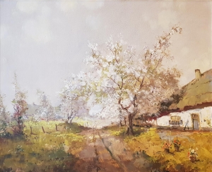 Pauwels Henri Joseph - Chaloupka na jaře