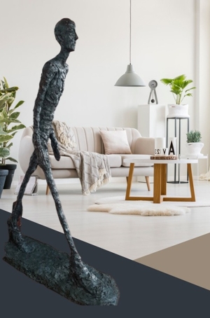 Giacometti Alberto - Kráčející muž