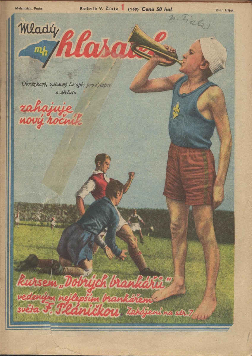 Mladý hlasatel, Ročník V., číslo 1-45 (1939-1940)