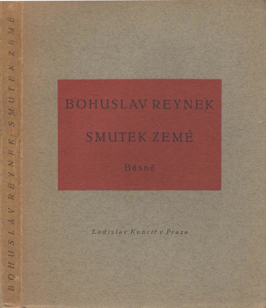 Bohuslav Reynek - Smutek země : básně