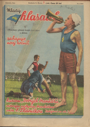 Mladý hlasatel, Ročník V., číslo 1-45 (1939-1940)