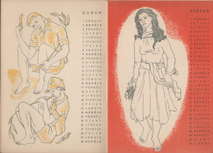 Kalendář 1944 (Adriena Šimotová a další)