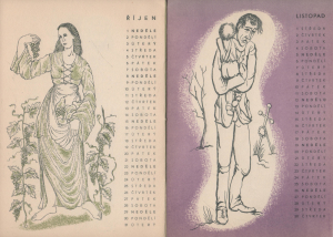 Kalendář 1944 (Adriena Šimotová a další)