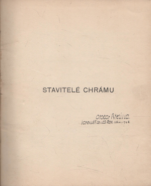 Otokar Březina - Stavitelé chrámu