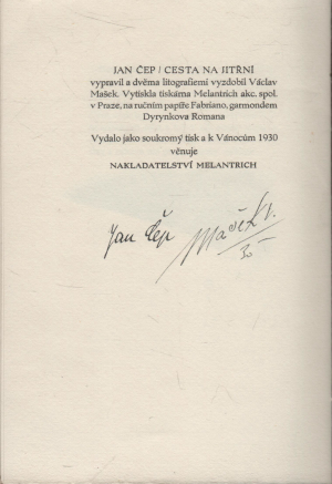 Jan Čep - Cesta na jitřní