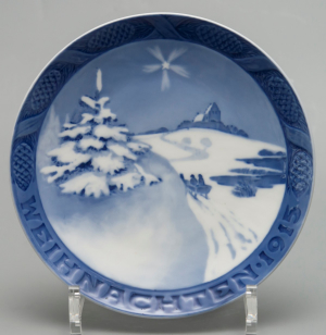 1915-1925: 11 ks vánočních talířů Royal Copenhagen