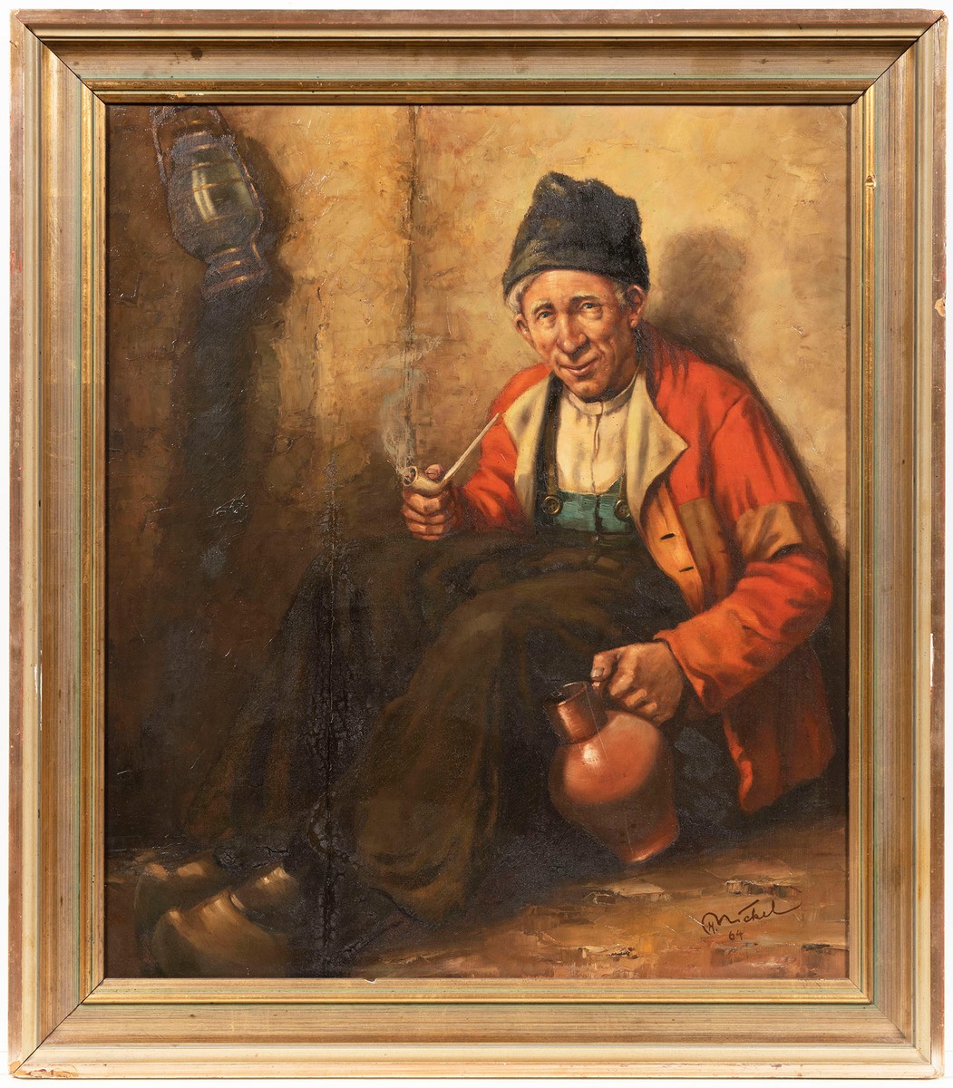 H. Nickel (1916 Čechy -1977) - Venkovan ve Východním Frísku