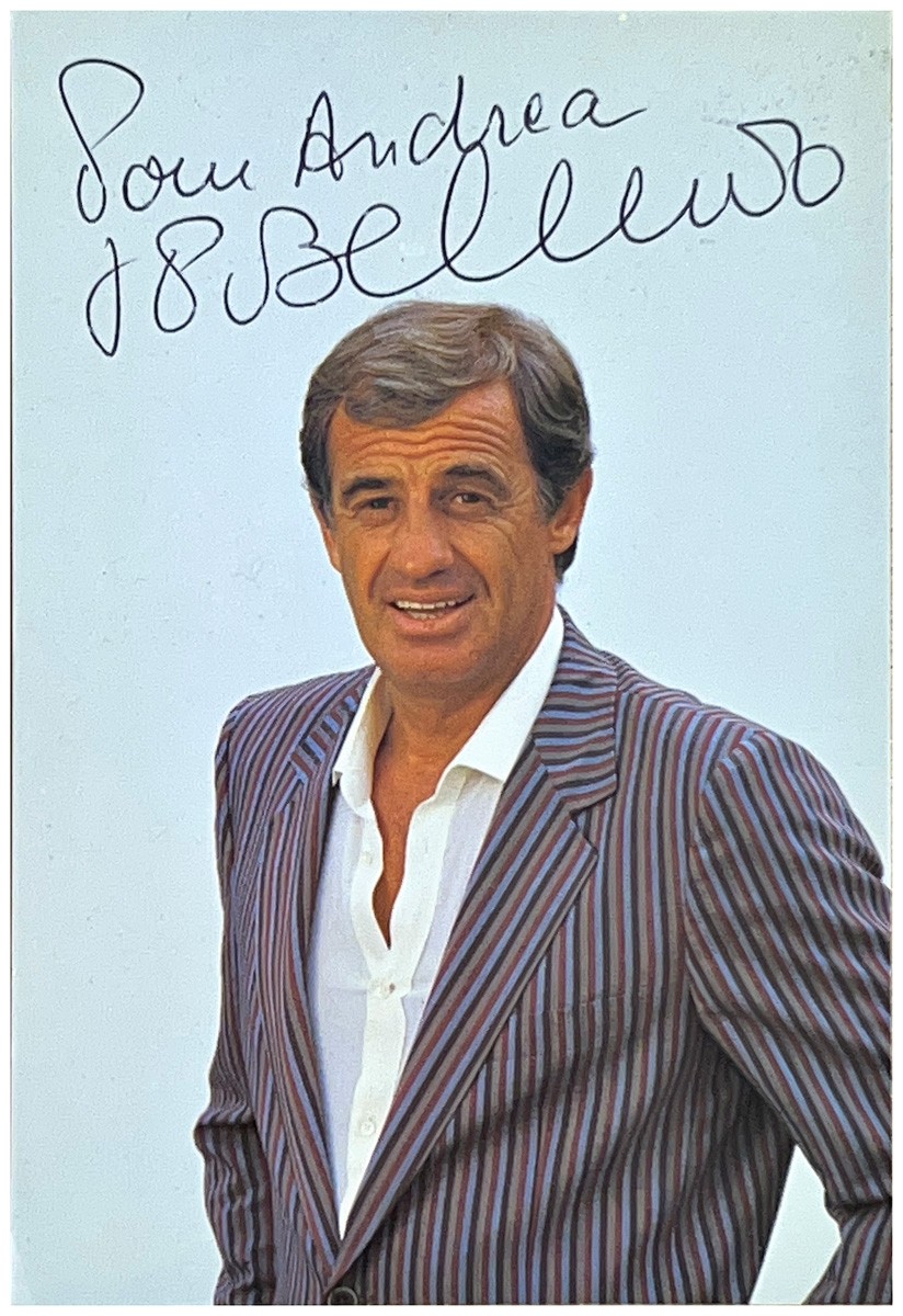 Jean-Paul Belmondo | originální autogram