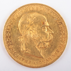 Zlatá mince: 20 Koruna 1893