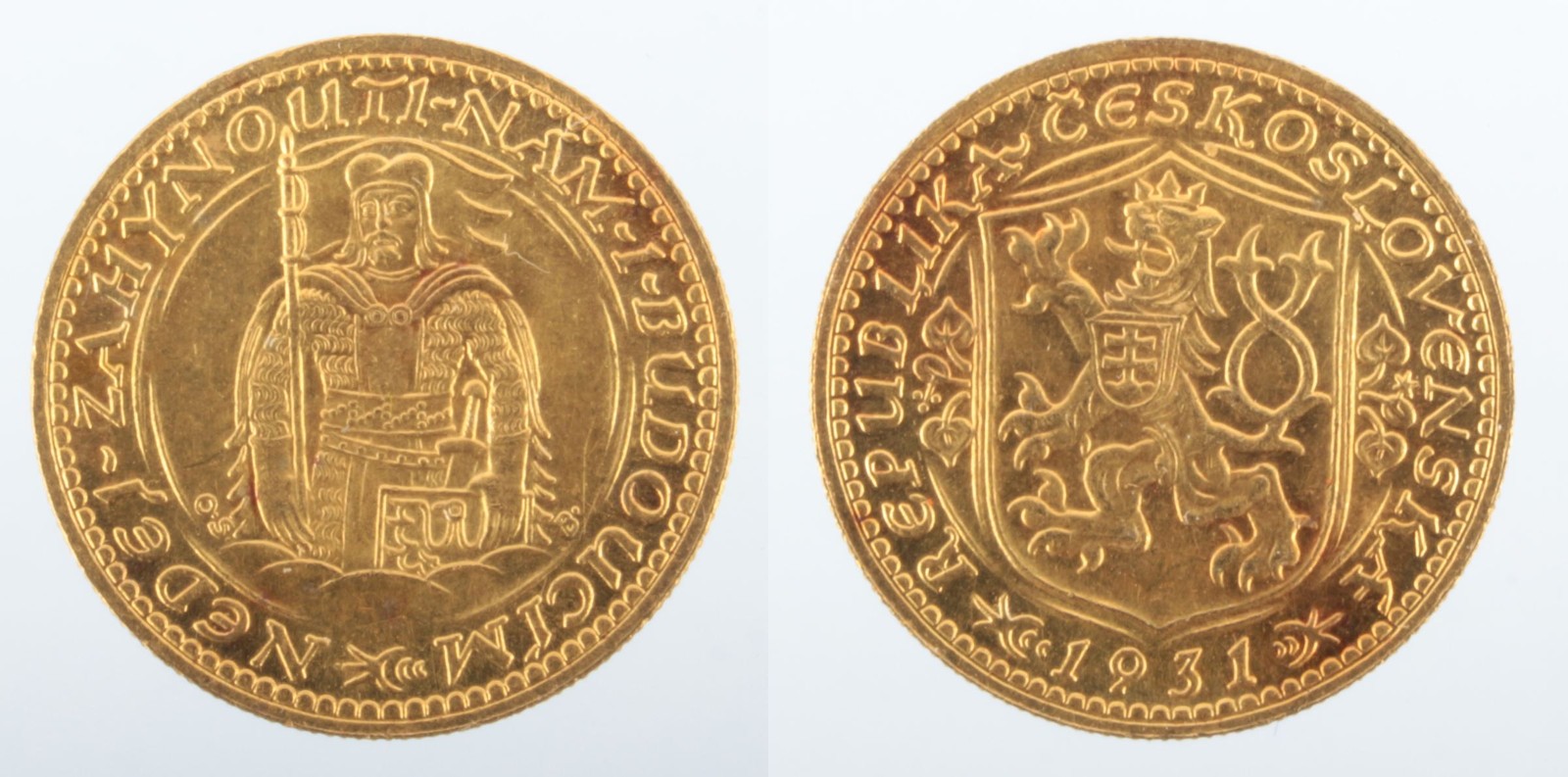 Zlatá mince: Svatováclavský dukát 1931