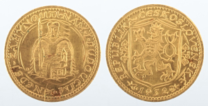 Zlatá mince: Svatováclavský dukát 1932
