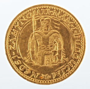 Zlatá mince: Svatováclavský dukát 1931