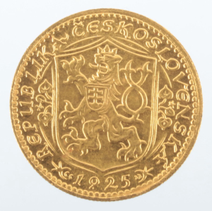 Zlatá mince: Svatováclavský dukát 1925