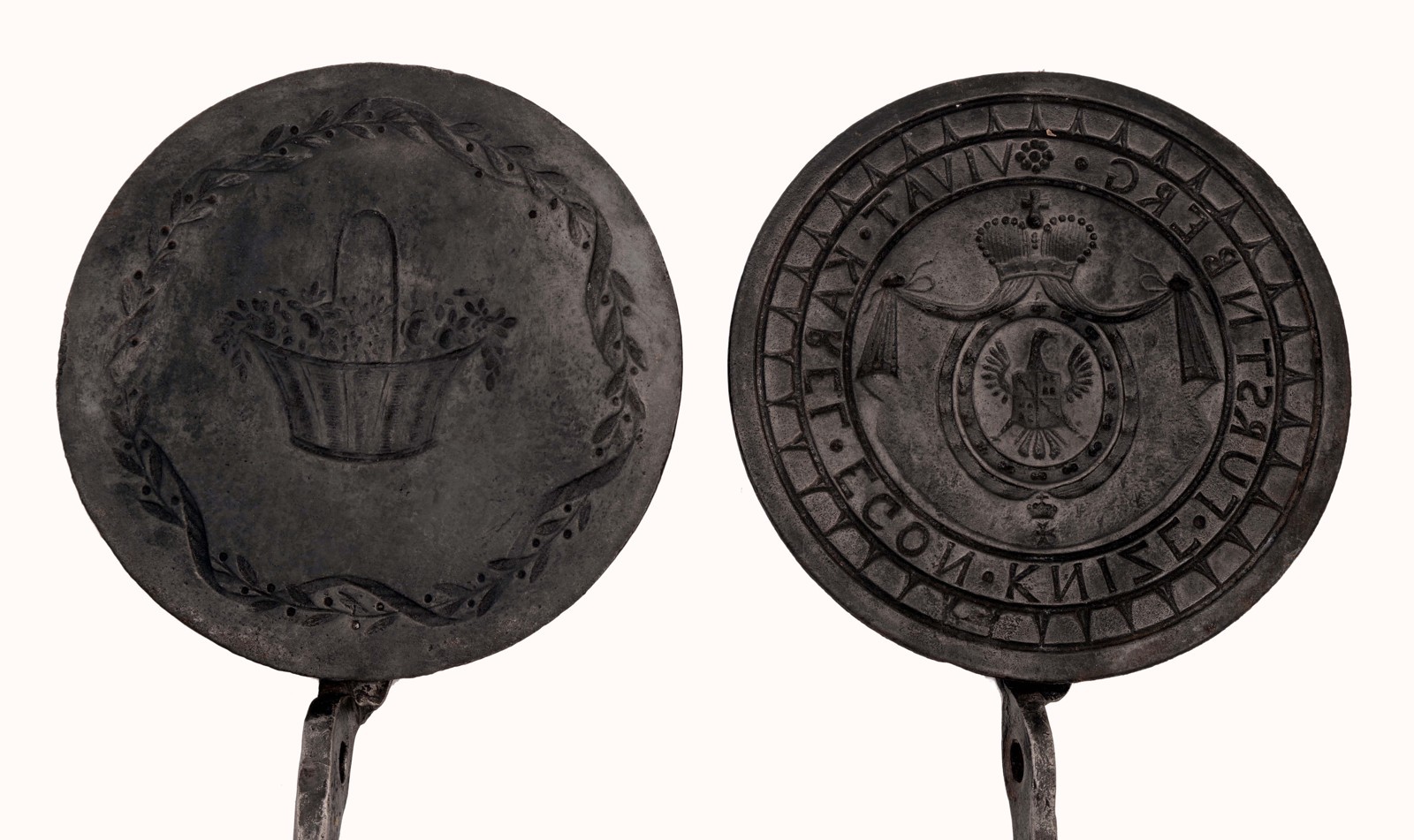 Litinové kleště na oplatky