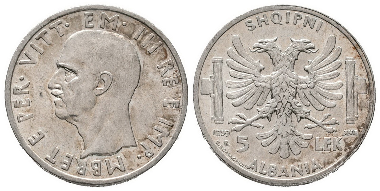 Albánie, Vittorio Emanuele III., 1939 - 1943