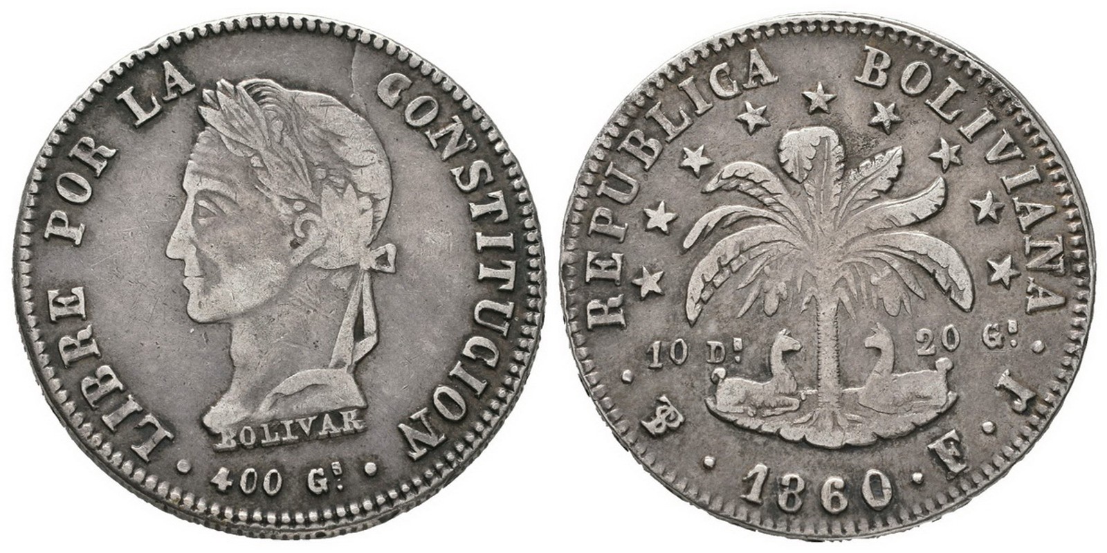 Bolívie, republika, 1825 -