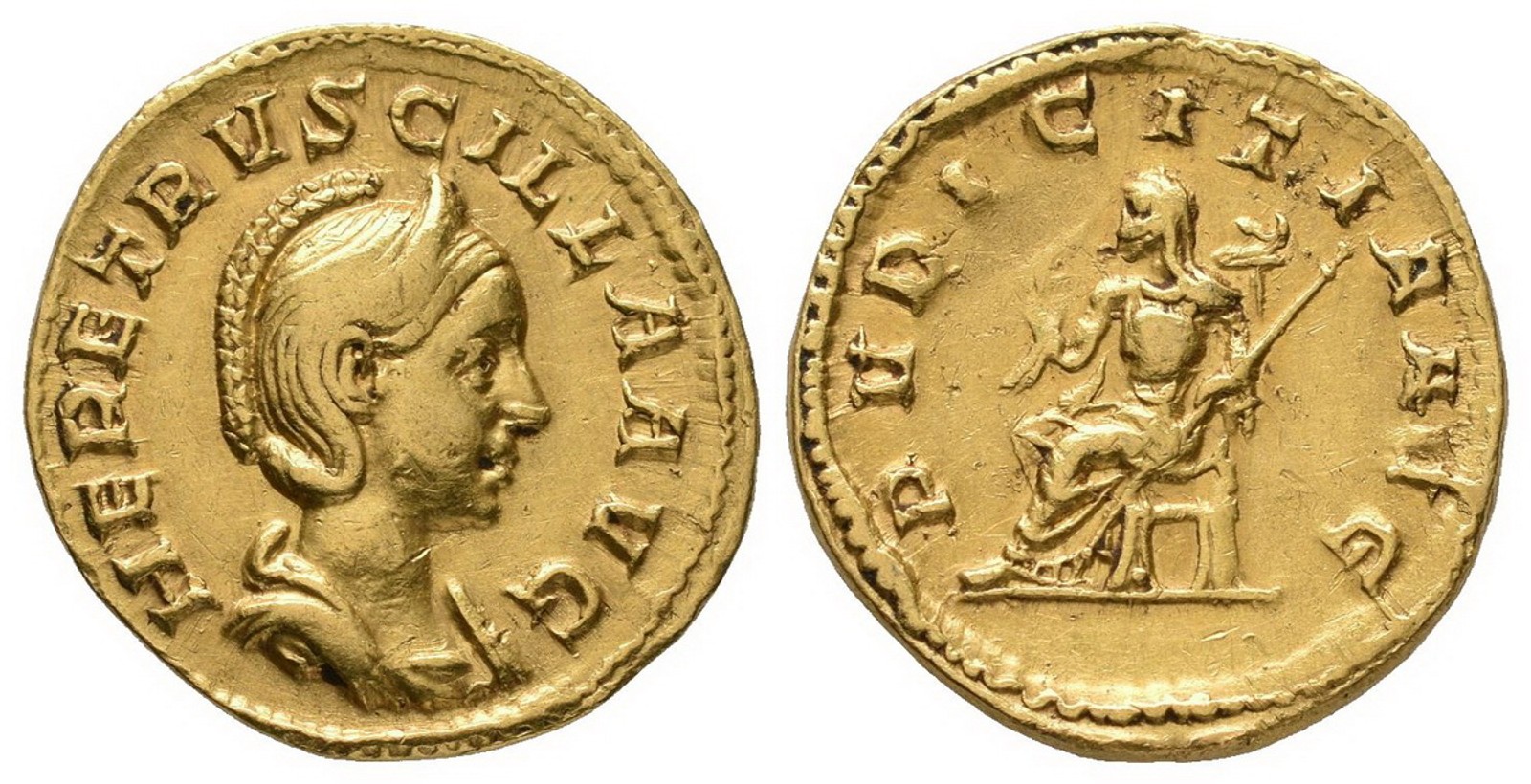 Herennia Etruscilla, manželka Trajana Decia