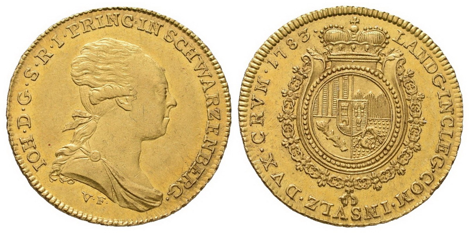 Schwarzenberg, Johann Nepomuk, 1782 - 1789