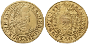 Ferdinand II., 1619 - 1637 (Mince dobrého zrna)