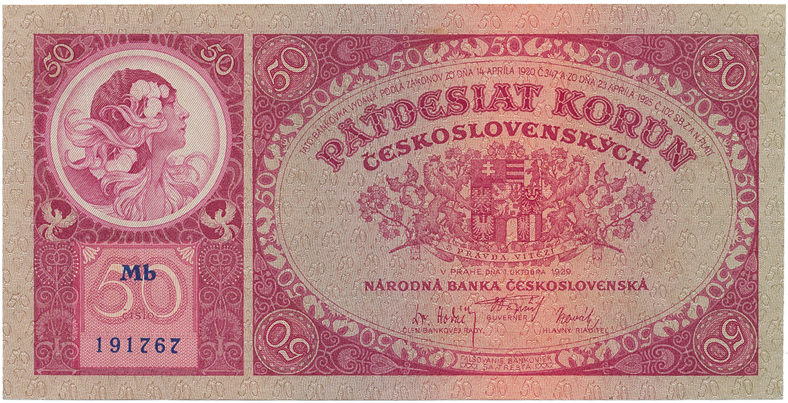 Československo, 1919 - 1939