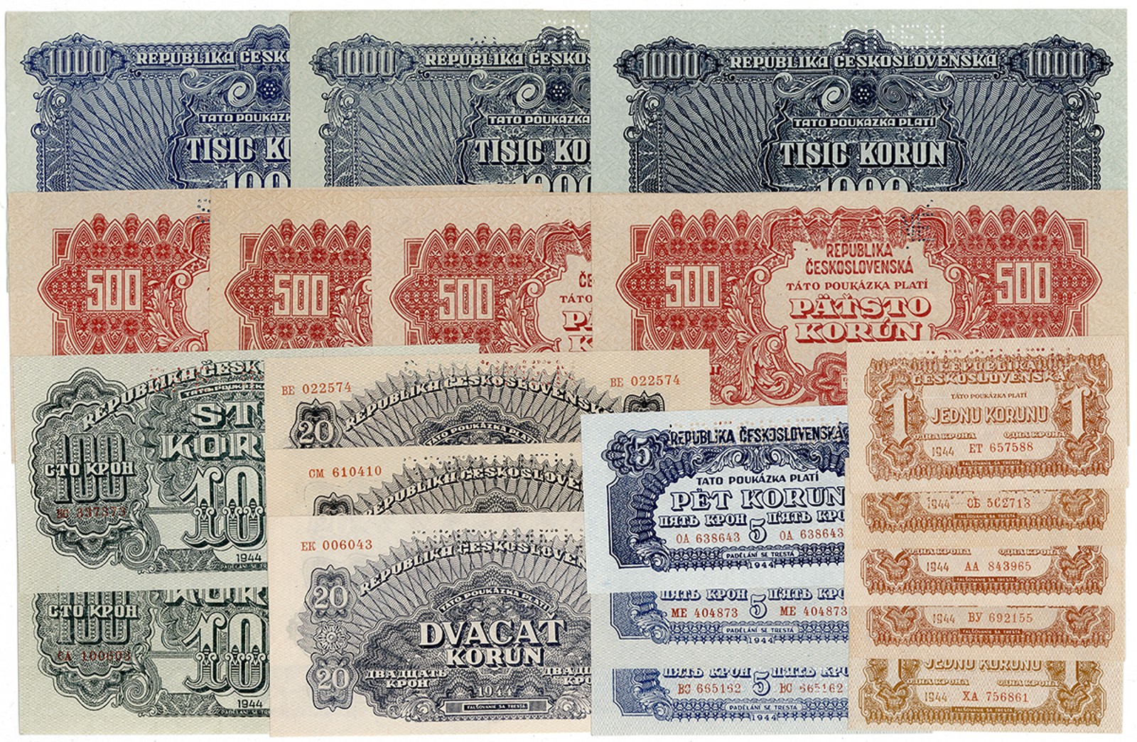 Československo, 1944 - 1945