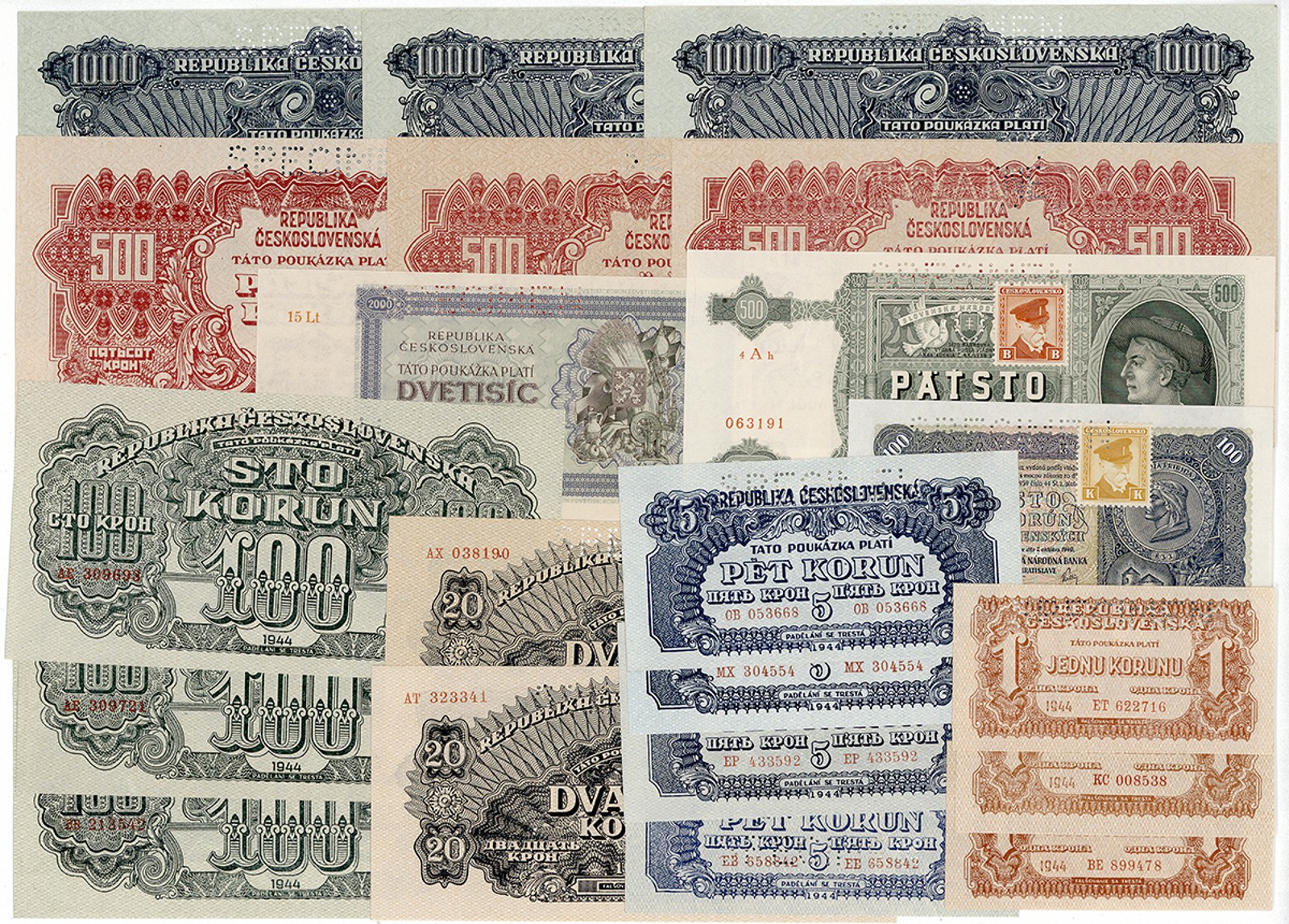 Československo, 1944 - 1945