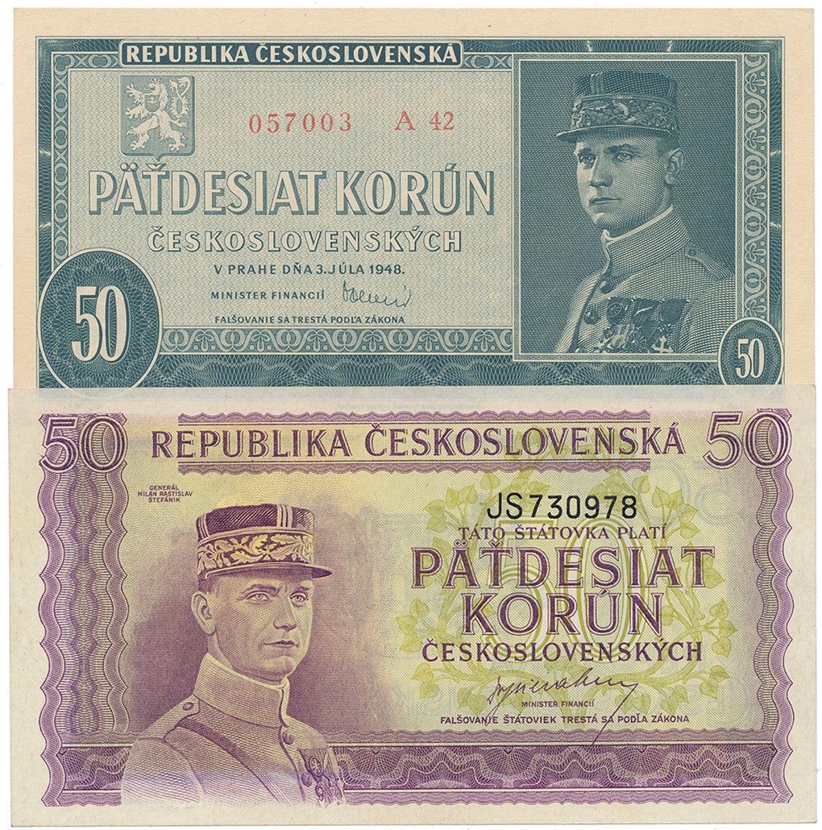 Československo, 1945 - 1953