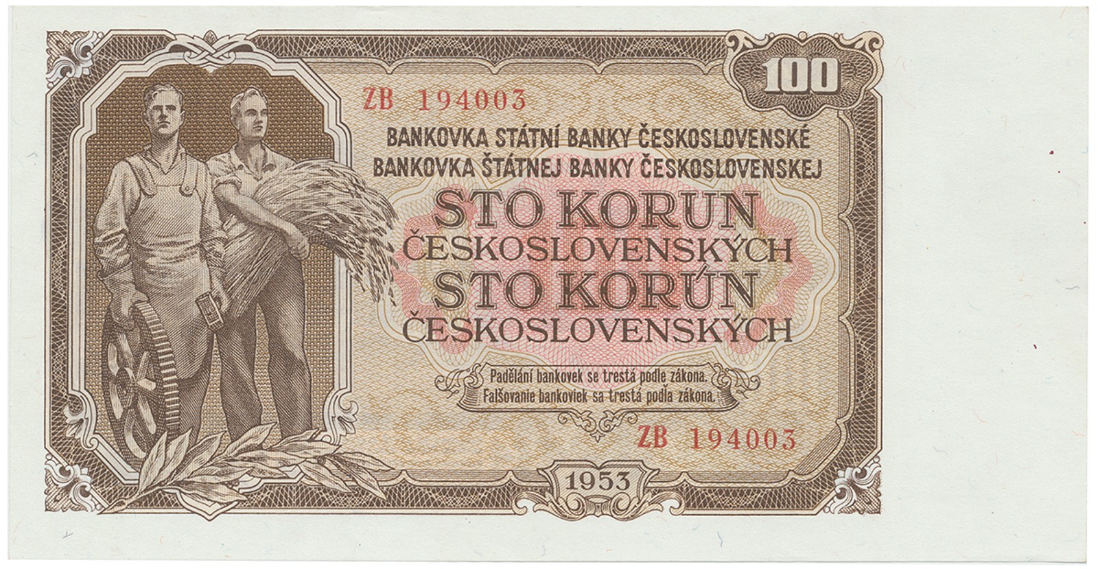 Československo, 1953 - 1992