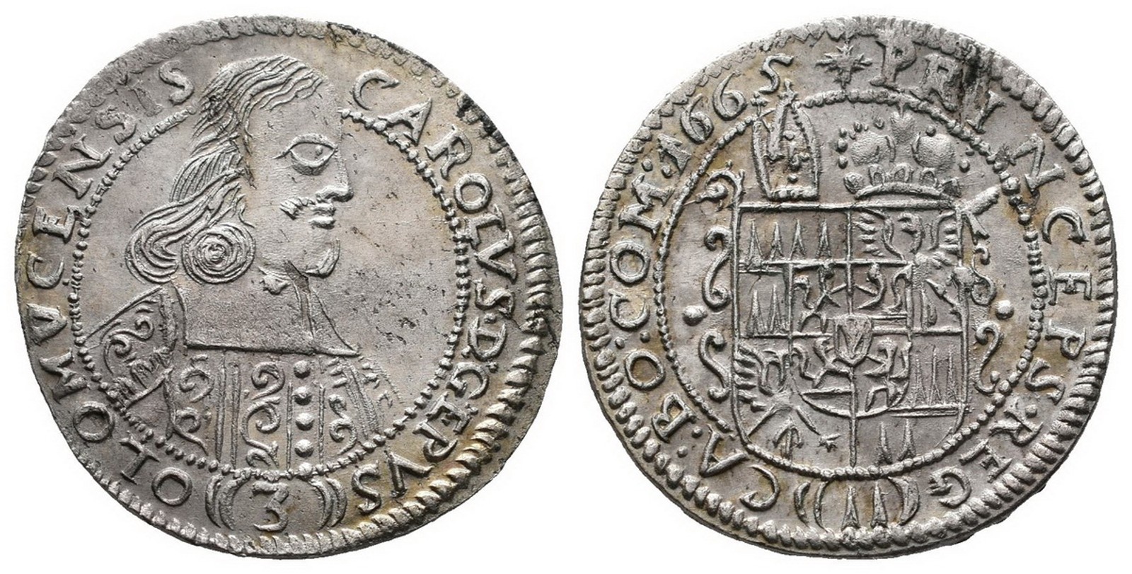 Olomouc - biskupství, Karel II. Liechtenstein, 1664 - 1695