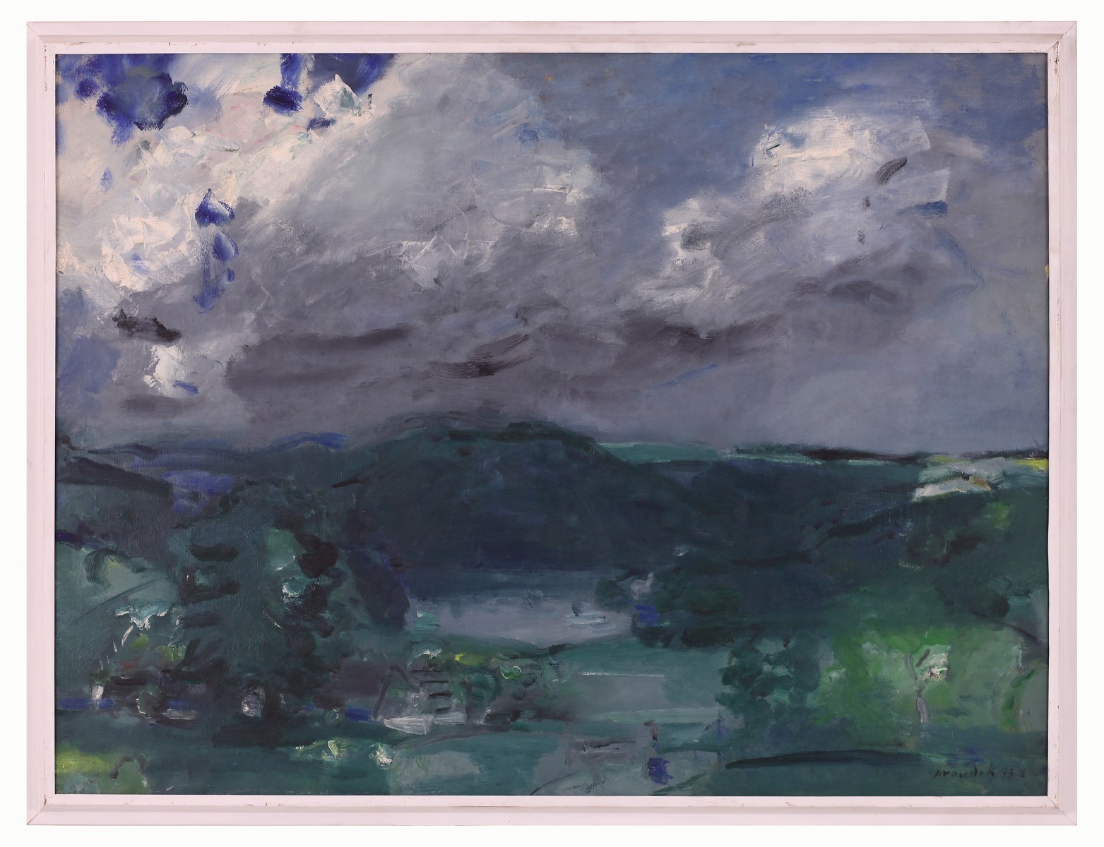 Jiroudek František - Vltava u Orlíku