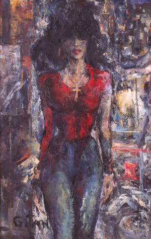 Korchagin Pavel - Krásná tmavovláska